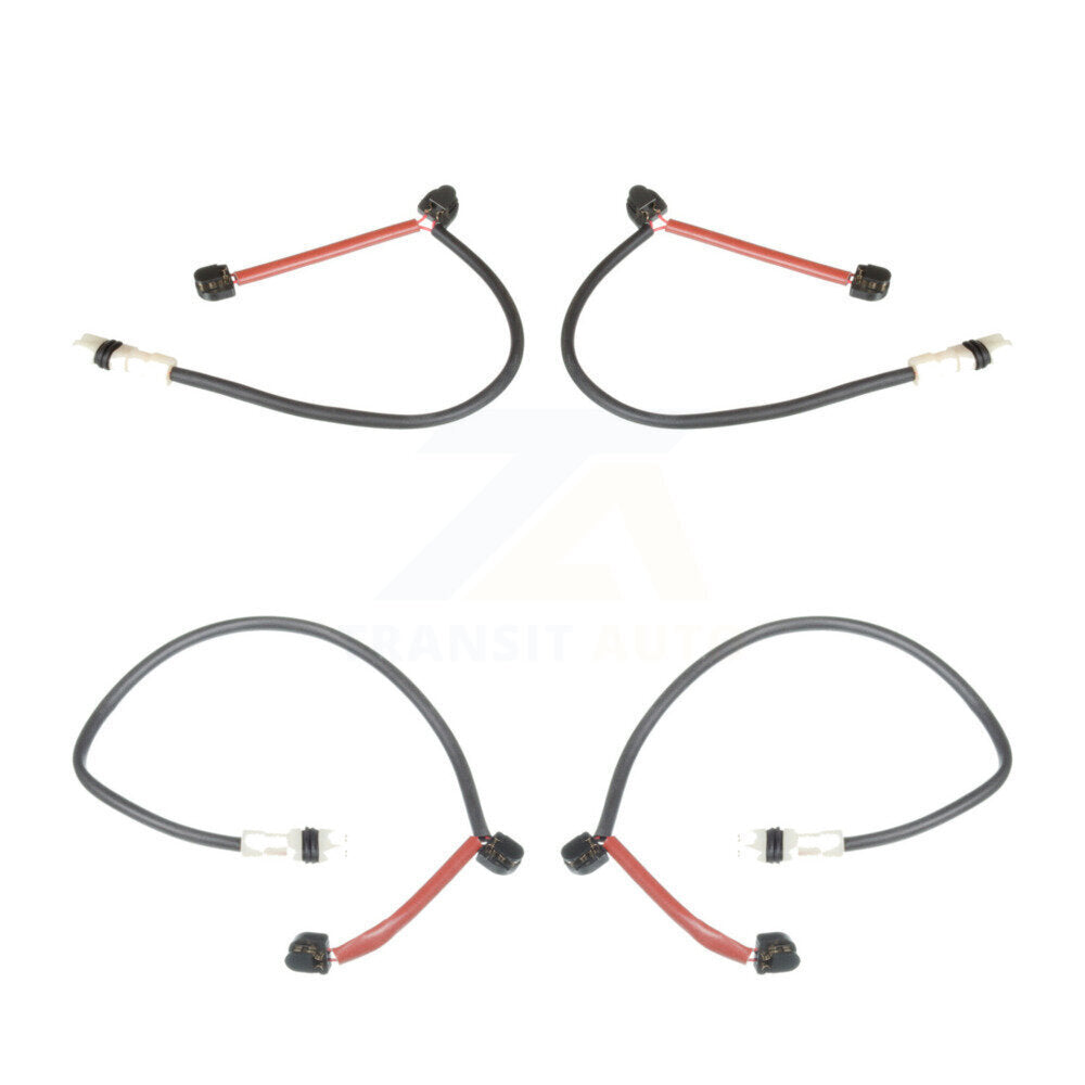 Brake Pads Wear Sensor (4 Pack) Front Rear For Porsche 911 w o Ceramic Rotors