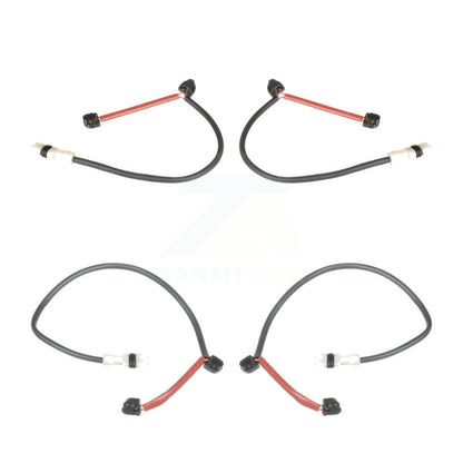 Brake Pads Wear Sensor (4 Pack) Front Rear For Porsche 911 w o Ceramic Rotors