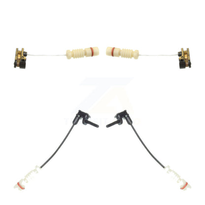 Brake Pads Wear Sensor (4 Pack) Front Rear For Mercedes-Benz E430 E55 AMG C43