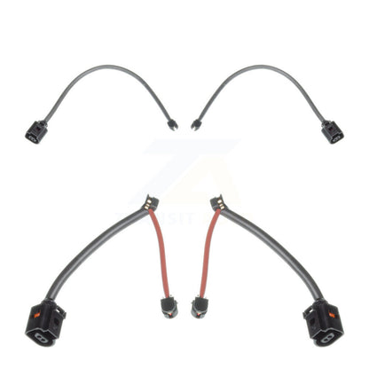 Brake Pads Wear Sensor (4 Pack) Front Rear For Porsche Panamera Taycan