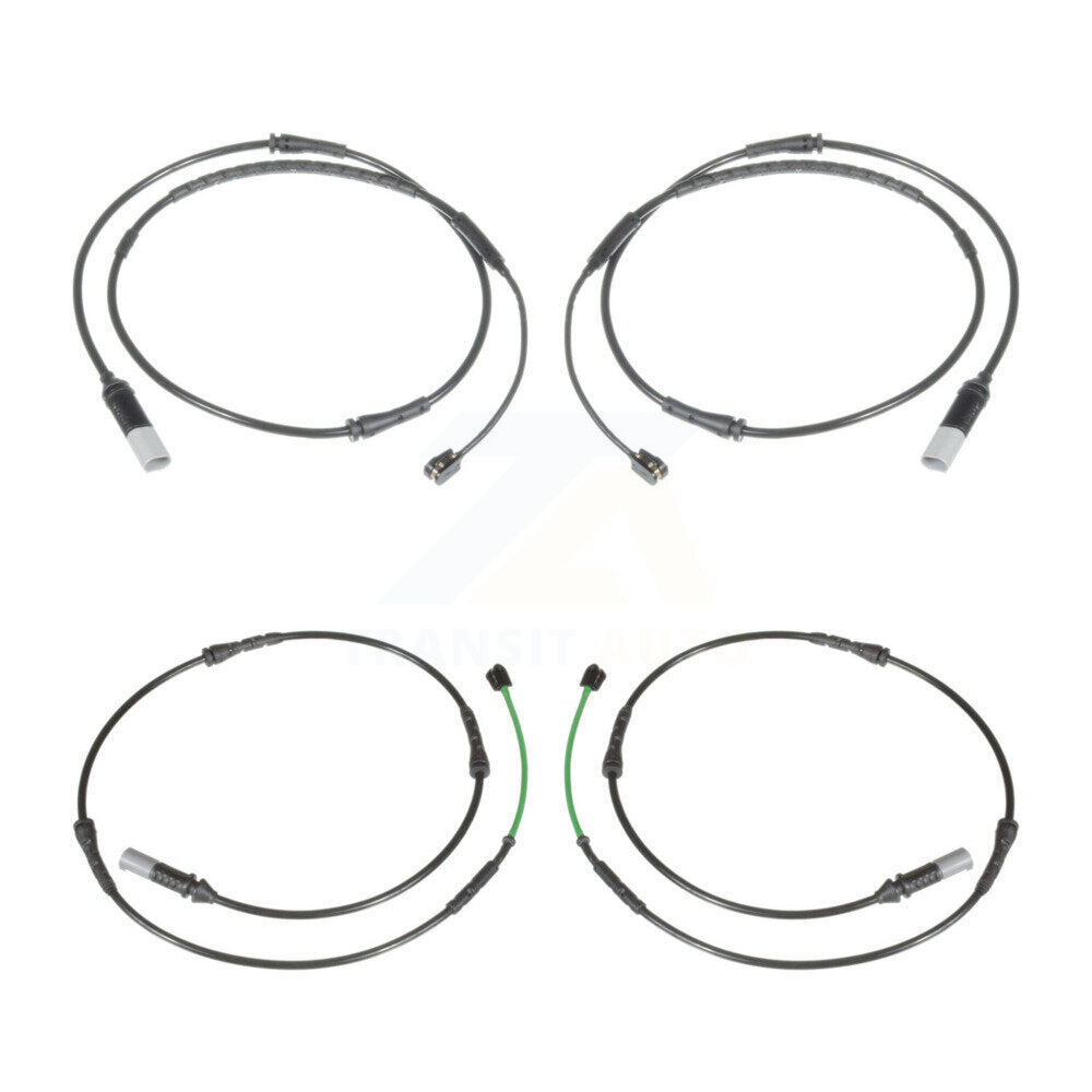 Brake Pads Wear Sensor (4 Pack) Front Rear For BMW 535i GT xDrive 550i