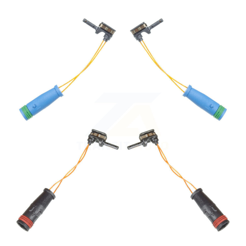 Brake Pads Wear Sensor (4 Pack) Front Rear For Mercedes-Benz C250 E400