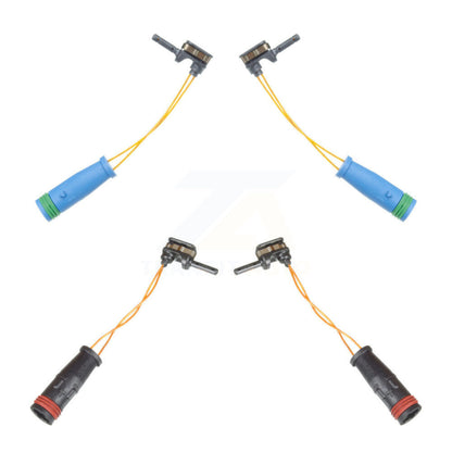 Brake Pads Wear Sensor (4 Pack) Front Rear For Mercedes-Benz C250 E400
