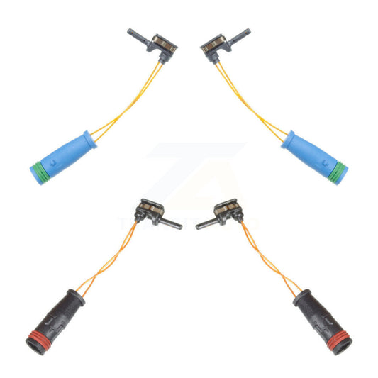 Brake Pads Wear Sensor (4 Pack) Front Rear For Mercedes-Benz C250 E400