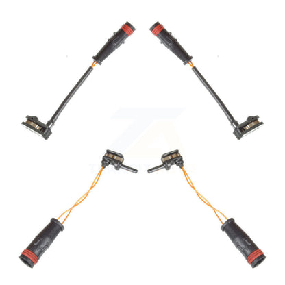 Brake Pads Wear Sensor (4 Pack) Front Rear For Mercedes-Benz ML350 GLE350 GLE400