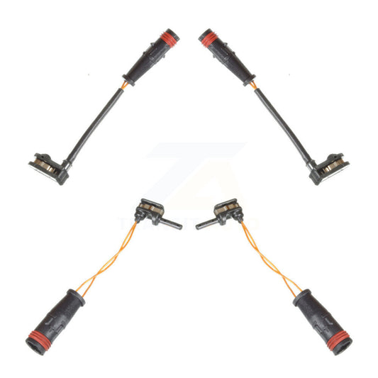 Brake Pads Wear Sensor (4 Pack) Front Rear For Mercedes-Benz ML350 GLE350 GLE400