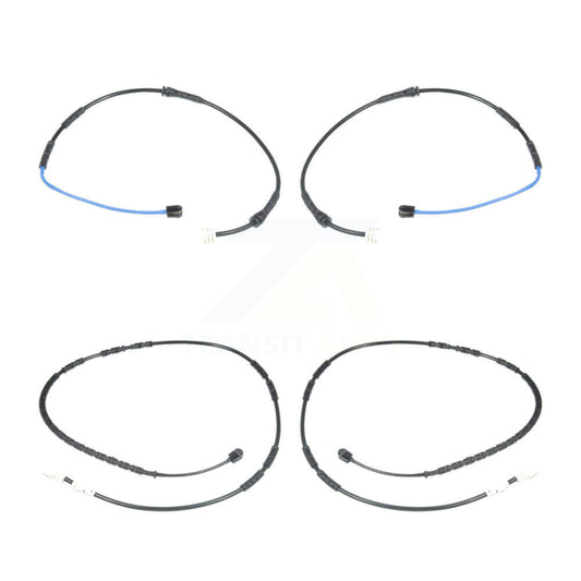 Brake Pads Wear Sensor (4 Pack) Front Rear For BMW 135i 3.0L
