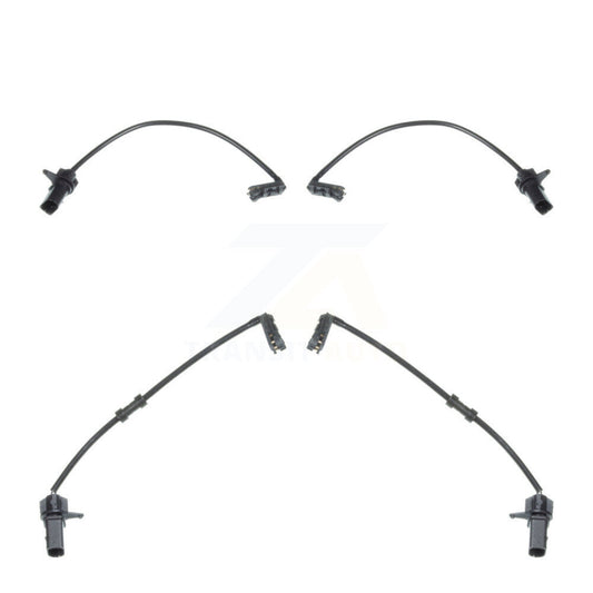 Brake Pads Wear Sensor (4 Pack) Front Rear For 2013 Audi S8 4.0L