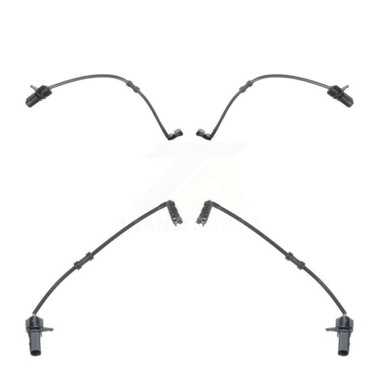 Brake Pads Wear Sensor (4 Pack) Front Rear For 2010 Audi A8 Quattro 4.2L