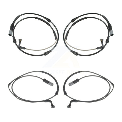 Brake Pads Wear Sensor (4 Pack) Front Rear For 2010 BMW X6 M with 4.4L