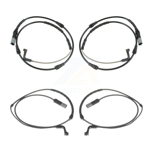 Brake Pads Wear Sensor (4 Pack) Front Rear For 2010 BMW X6 M with 4.4L