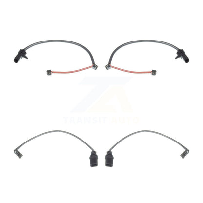 Brake Pads Wear Sensor (4 Pack) Front Rear For 2011 Audi RS5 4.2L