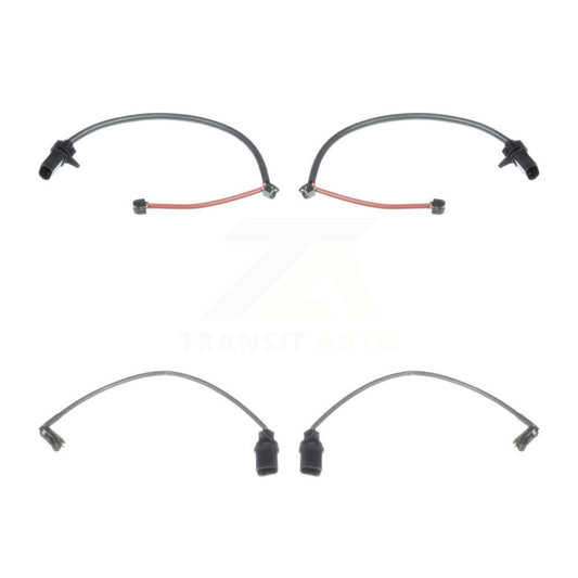 Brake Pads Wear Sensor (4 Pack) Front Rear For 2011 Audi RS5 4.2L