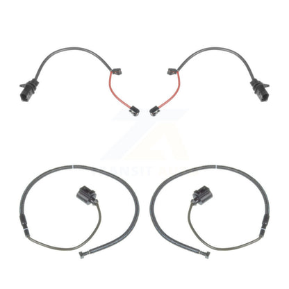 Brake Pads Wear Sensor (4 Pack) Front Rear For 2011 Audi S6 5.2L