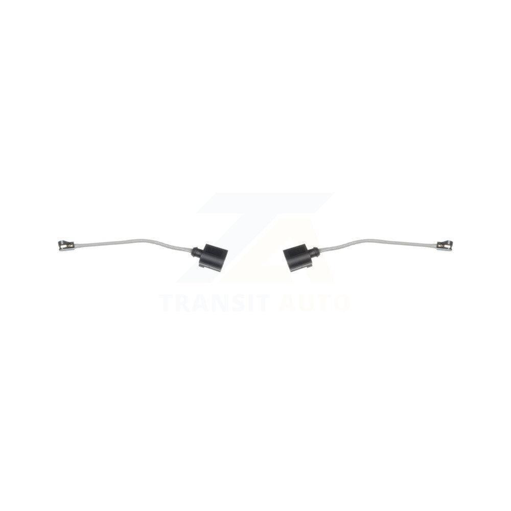 Brake Pads Wear Sensor (2 Pack) Rear For 2017 Porsche 911 4.0L w Iron Rotors
