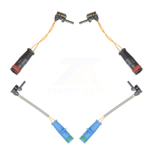 Brake Pads Wear Sensor (4 Pack) Front Rear For Mercedes-Benz S450