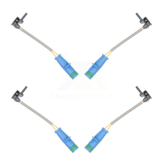 Brake Pads Wear Sensor (4 Pack) Front Rear For Mercedes-Benz S450 AWD with 3.0L