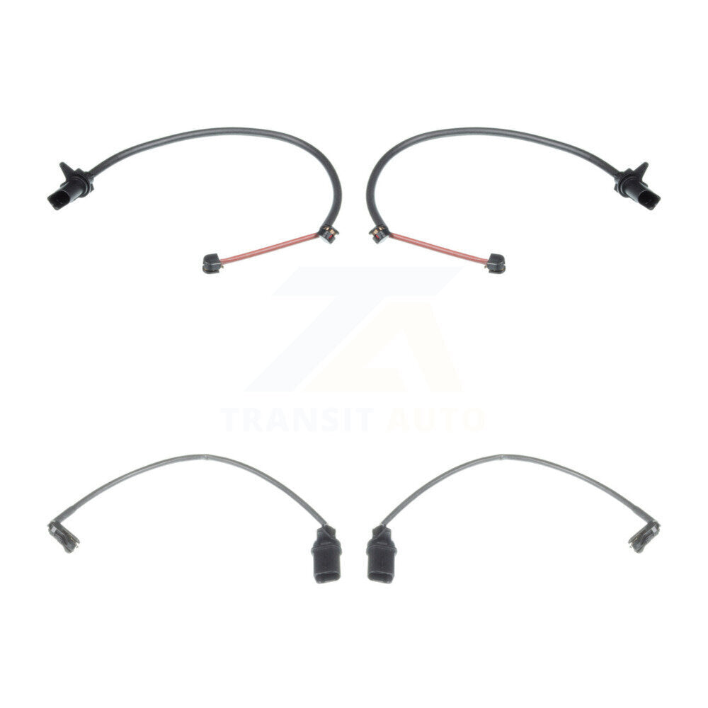Brake Pads Wear Sensor (4 Pack) Front Rear For Porsche Macan