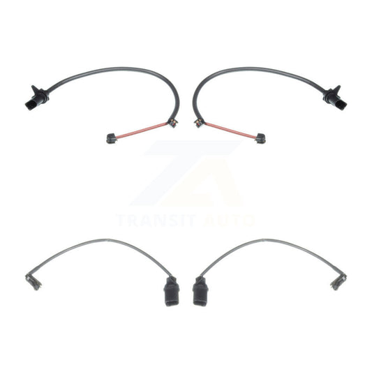 Brake Pads Wear Sensor (4 Pack) Front Rear For Porsche Macan
