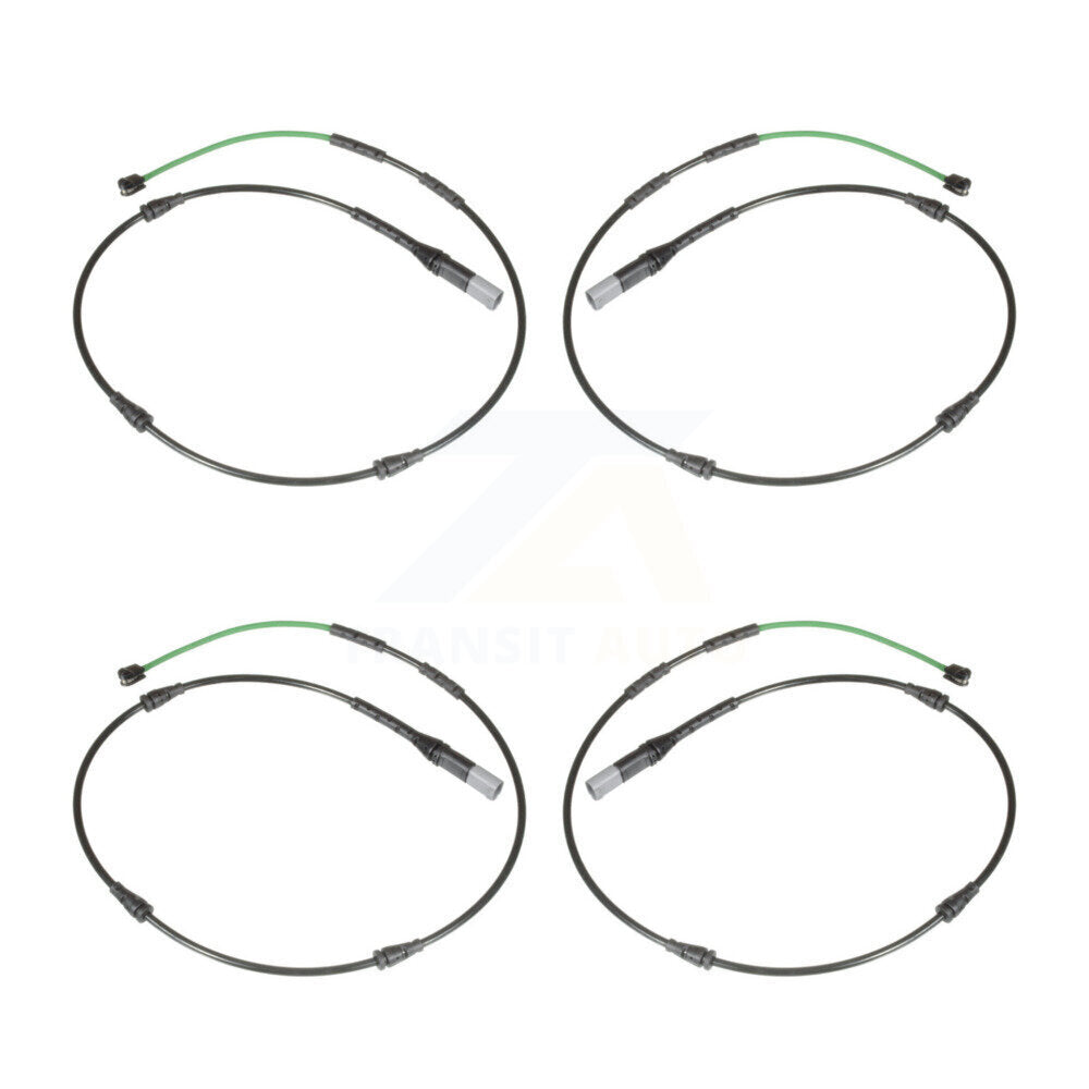 Brake Pads Wear Sensor (4 Pack) Front Rear For 2015-2016 BMW X5 M with 4.4L