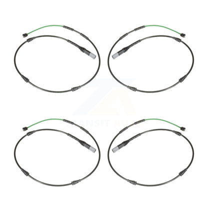 Brake Pads Wear Sensor (4 Pack) Front Rear For 2015-2016 BMW X5 M with 4.4L