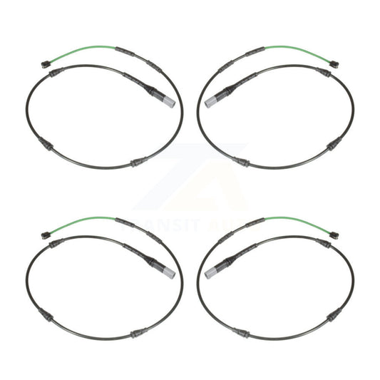 Brake Pads Wear Sensor (4 Pack) Front Rear For 2015-2016 BMW X5 M with 4.4L