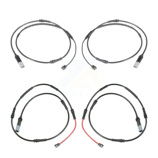 Brake Pads Wear Sensor (4 Pack) Front Rear For BMW 528i 535d