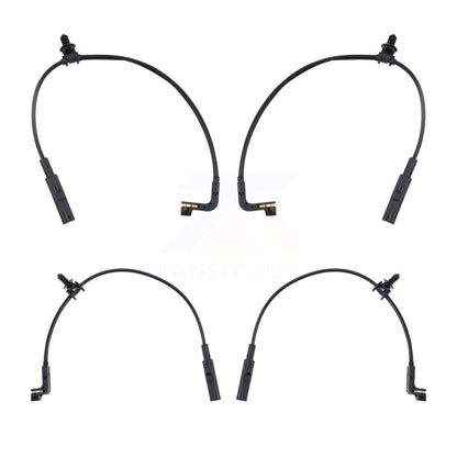 Brake Pads Wear Sensor (4 Pack) Front Rear For GMC Chevrolet Sierra 2500 HD 3500