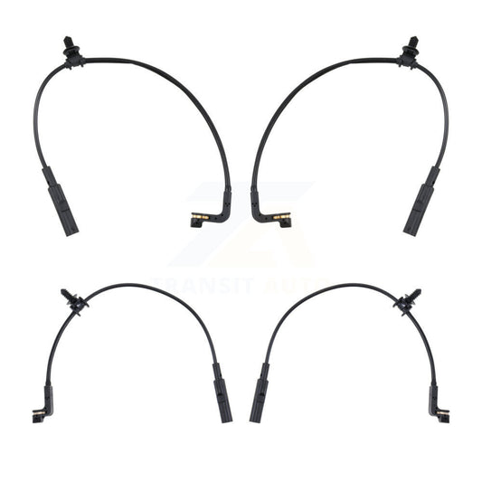 Brake Pads Wear Sensor (4 Pack) Front Rear For GMC Chevrolet Sierra 2500 HD 3500