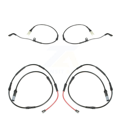 Brake Pads Wear Sensor (4 Pack) Front Rear For 2009-2010 BMW 528i xDrive 3.0L
