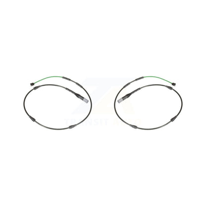 Brake Pads Wear Sensor (2 Pack) Rear For 2015-2016 BMW X5 M with 4.4L