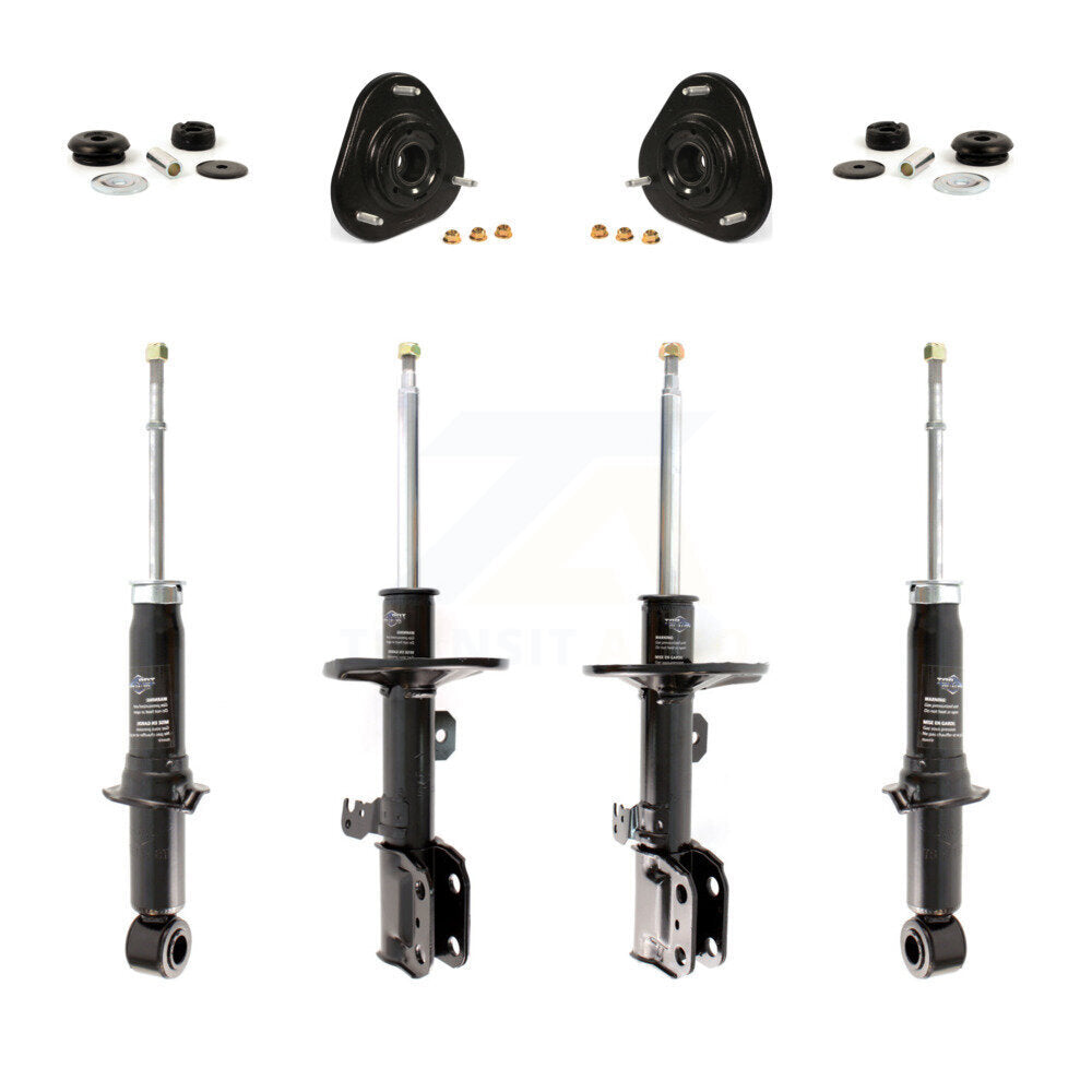Strut & Hardware Front Rear Kit (8Pc) For Toyota Matrix Pontiac Vibe FWD