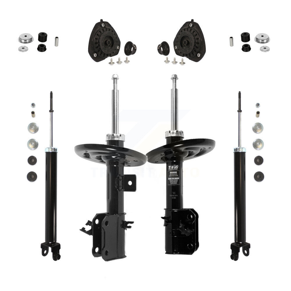 Front Strut Rear Shock & Hardware Kit (8Pc) For 09-14 Nissan Maxima