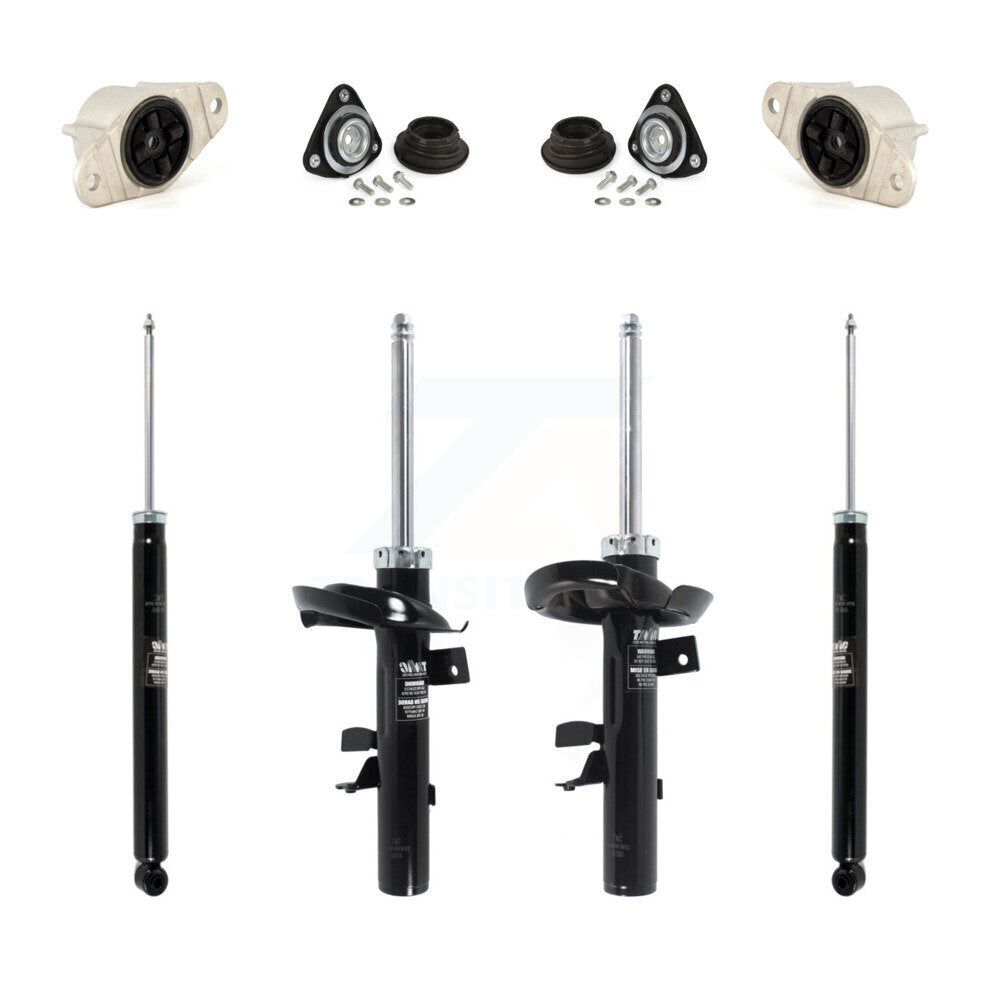 Front suspension Strut Rear Shock & Hardware Kit (8Pc) For Ford Focus