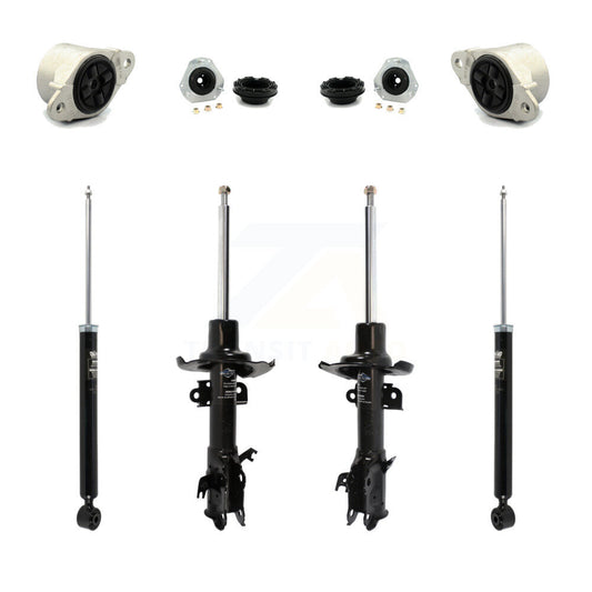 Front Strut Rear Shock & Hardware Kit (8Pc) For 2011-2014 Mazda 2