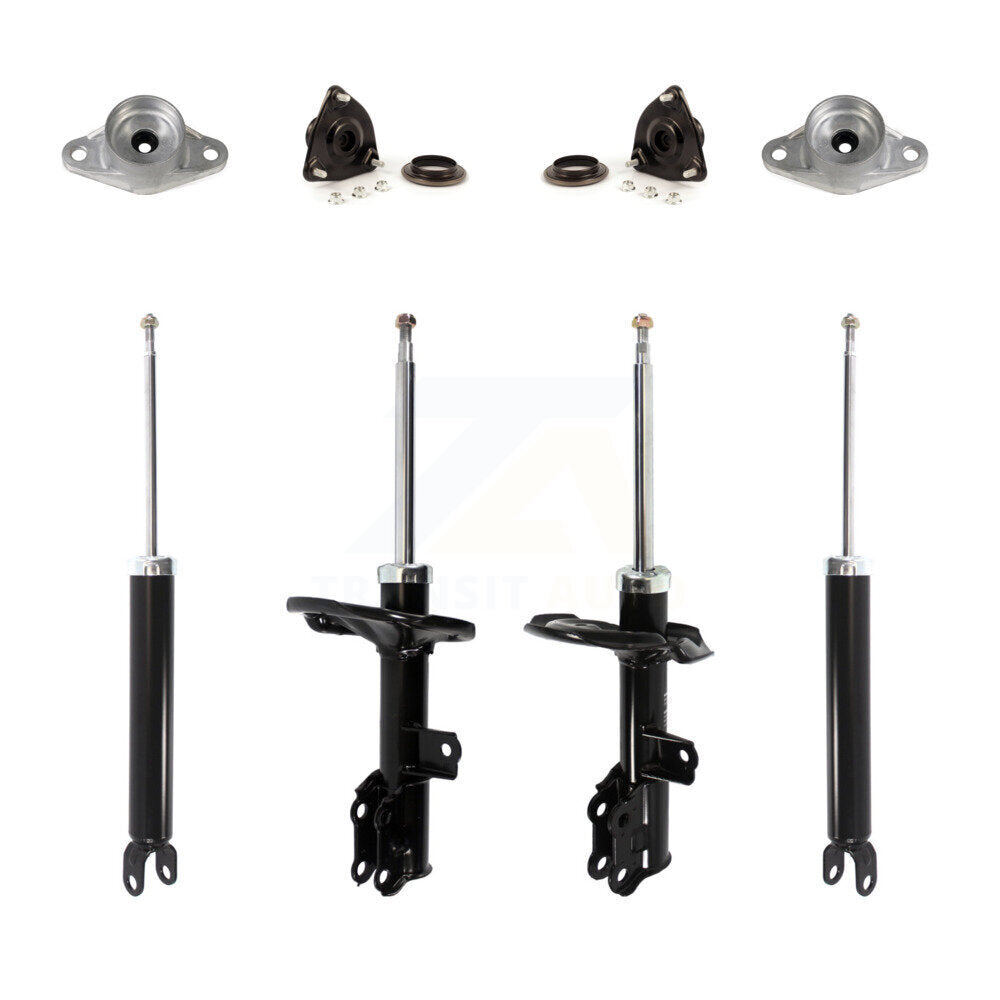 Front Strut Rear Shock & Hardware Kit (8Pc) For Hyundai Elantra
