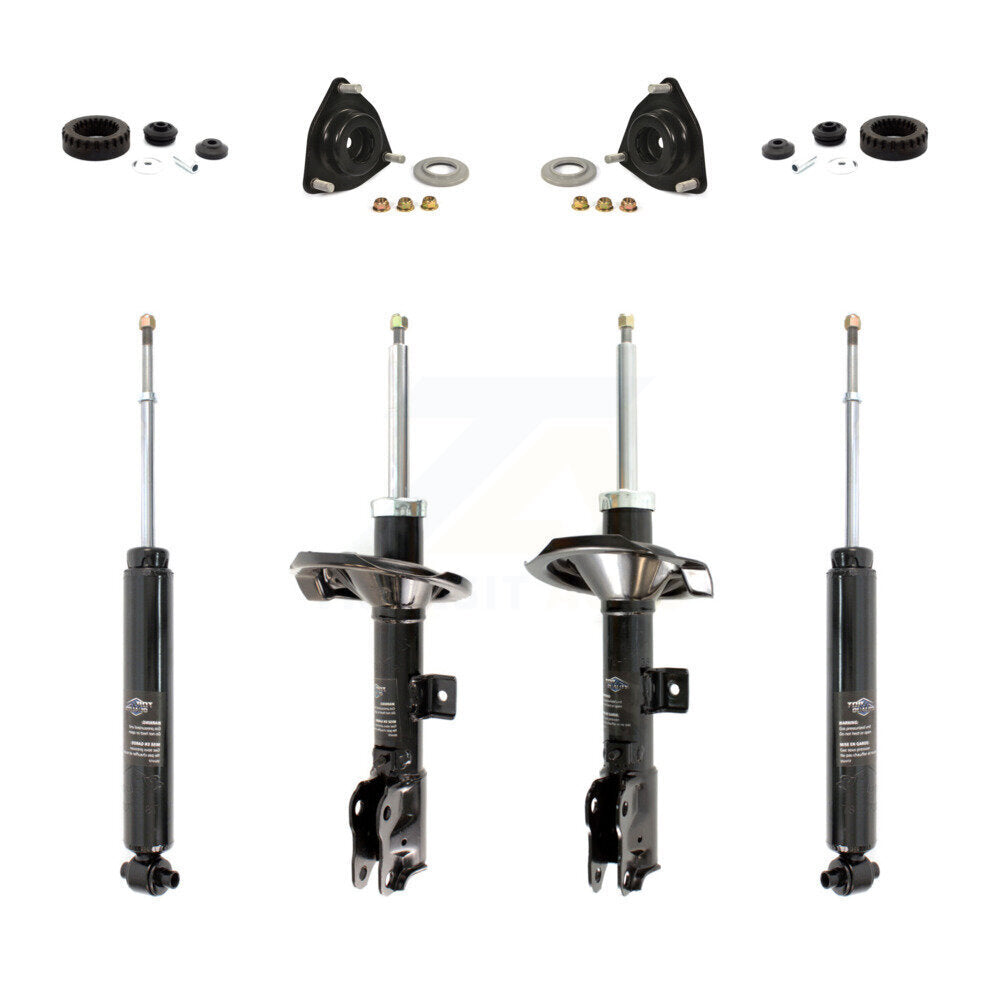 Front Strut Rear Shock & Hardware Kit (8Pc) For Mitsubishi Outlander