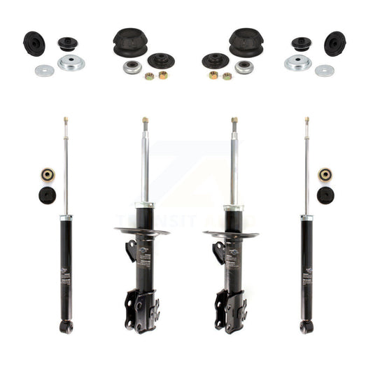 Front Strut Rear Shock & Hardware Kit (8Pc) For Toyota Yaris Prius C