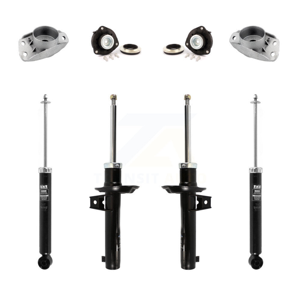 Front Strut & Rear Shock And Mount Kit For Volkswagen Jetta