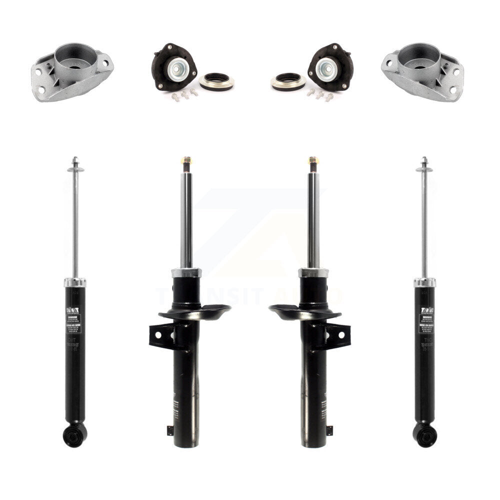 Front Strut & Rear Shock And Mount Kit For Volkswagen Jetta