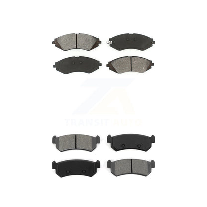 Semi-Metallic Brake Pads Front Rear Kit For Chevrolet Optra Suzuki Forenza Reno