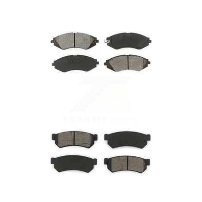 Semi-Metallic Brake Pads Front Rear Kit For Chevrolet Optra Suzuki Forenza Reno
