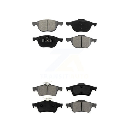 Semi-Metallic Brake Pads Front Rear Kit For Ford Mazda 3 Escape Focus 5 EcoSport