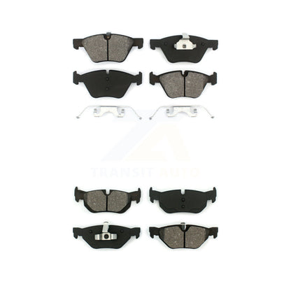 Semi-Metallic Brake Pads Front Rear Kit For BMW 128i X1 328xi 328i 323i 325i