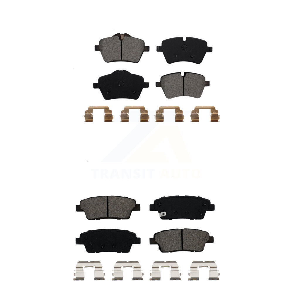 Semi-Metallic Brake Pads Front Rear Kit For Mini Cooper Countryman Paceman