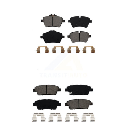 Semi-Metallic Brake Pads Front Rear Kit For Mini Cooper Countryman Paceman