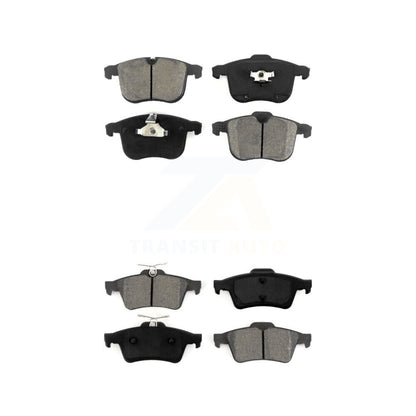 Semi-Metallic Brake Pads Front Rear Kit For Saab 9-3