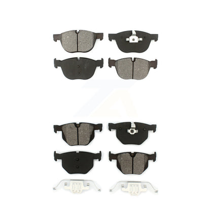 Semi-Metallic Brake Pads Front Rear Kit For BMW X5 X6