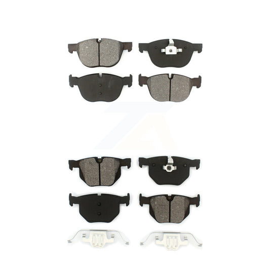 Semi-Metallic Brake Pads Front Rear Kit For BMW X5 X6