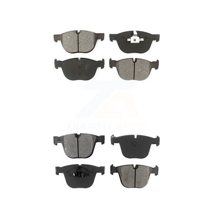 Semi-Metallic Brake Pads Front Rear Kit For BMW X5 X6